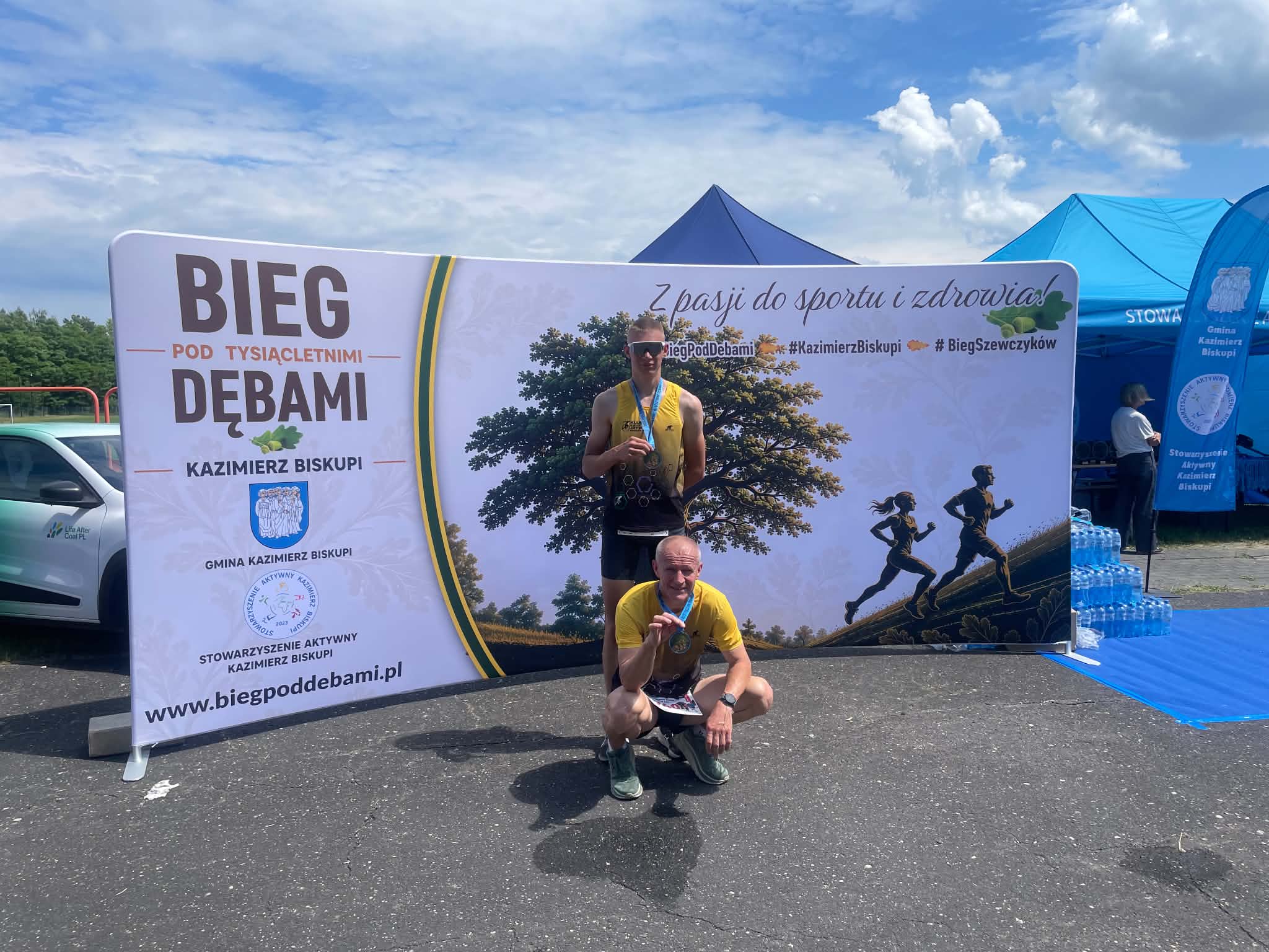Bieg pod Tysiącletnimi Dębami -Kazimierz Biskupi