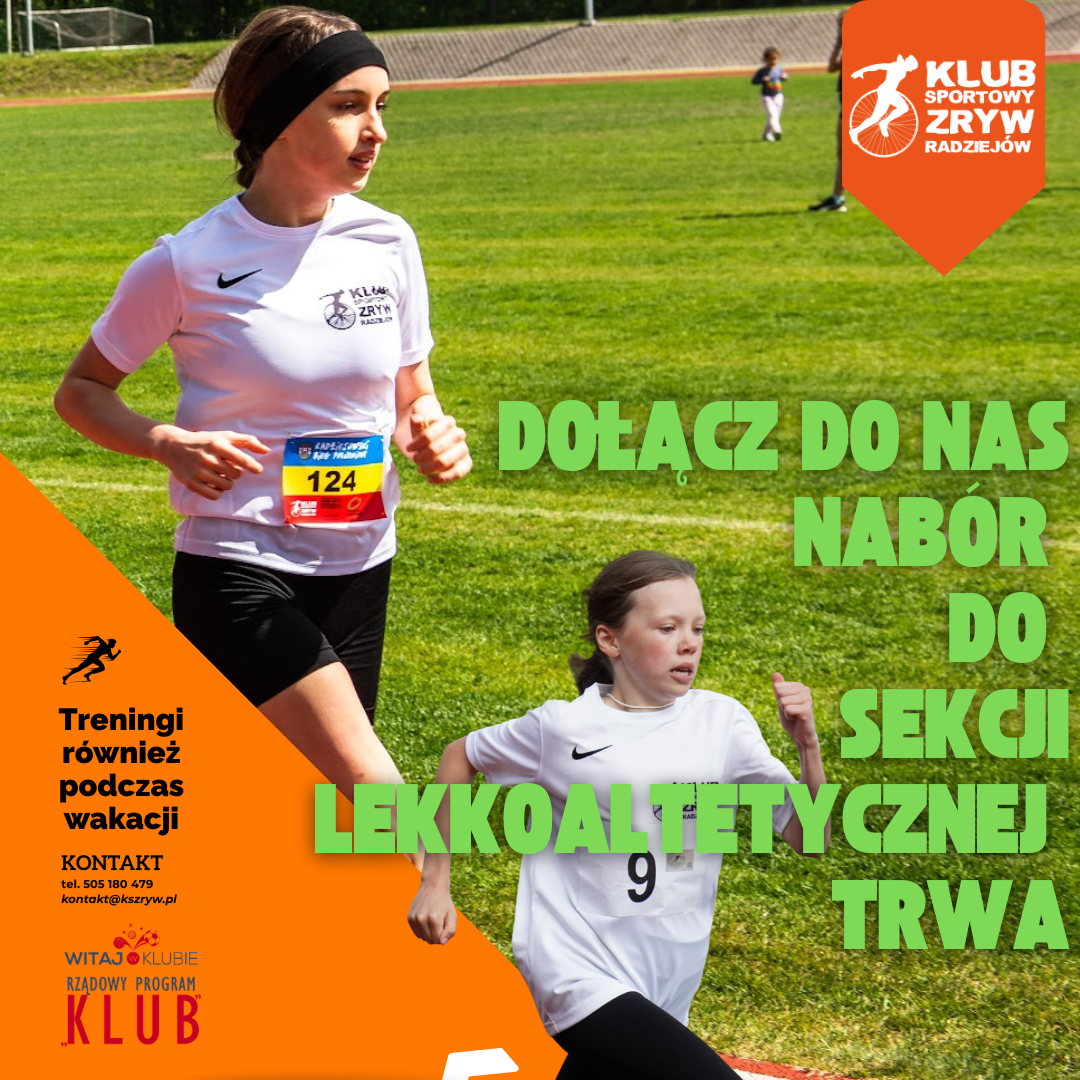 Nabór do sekcji lekkoatletycznej